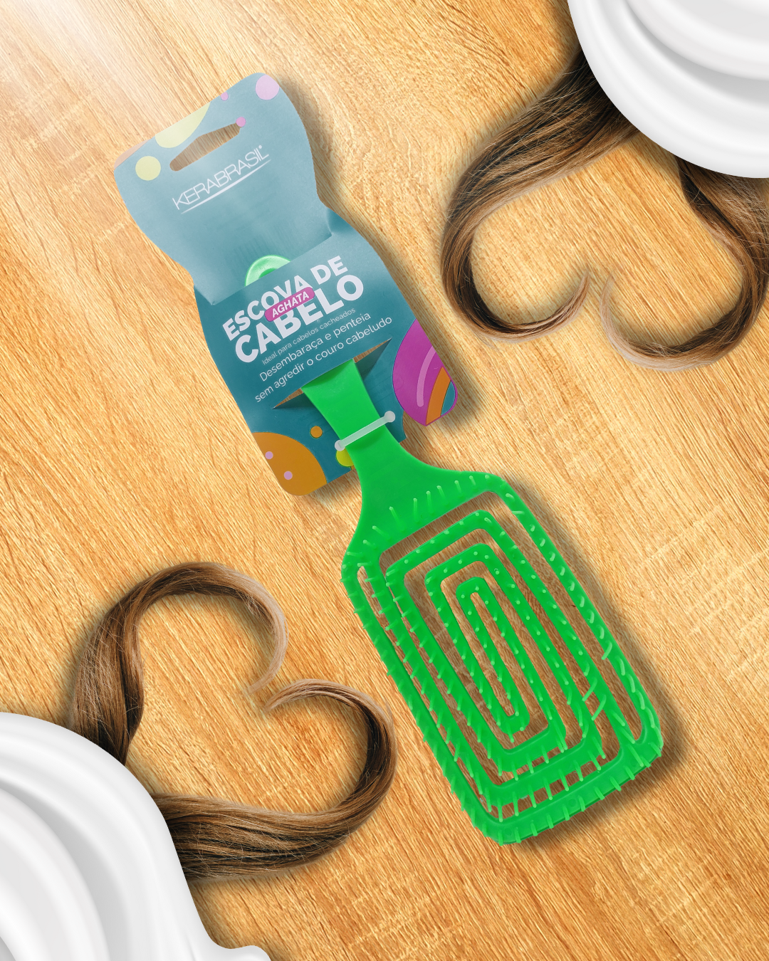 Escova de Cabelo Aghata