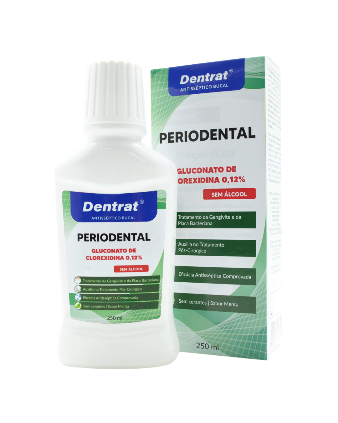 Antisséptico Periodental Zero Álcool 250ml