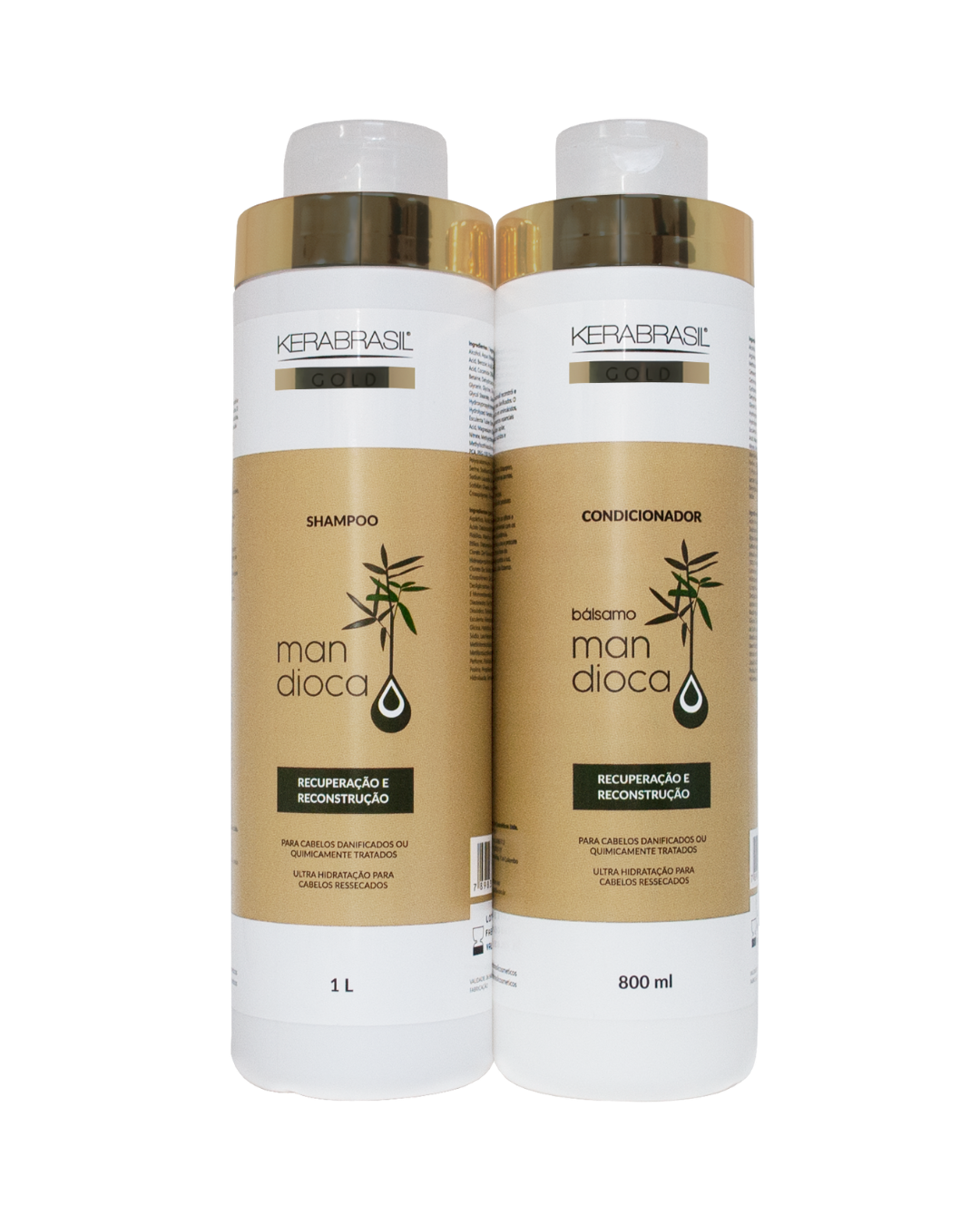 Kit Mandioca Shampoo (1L) e Condicionador...