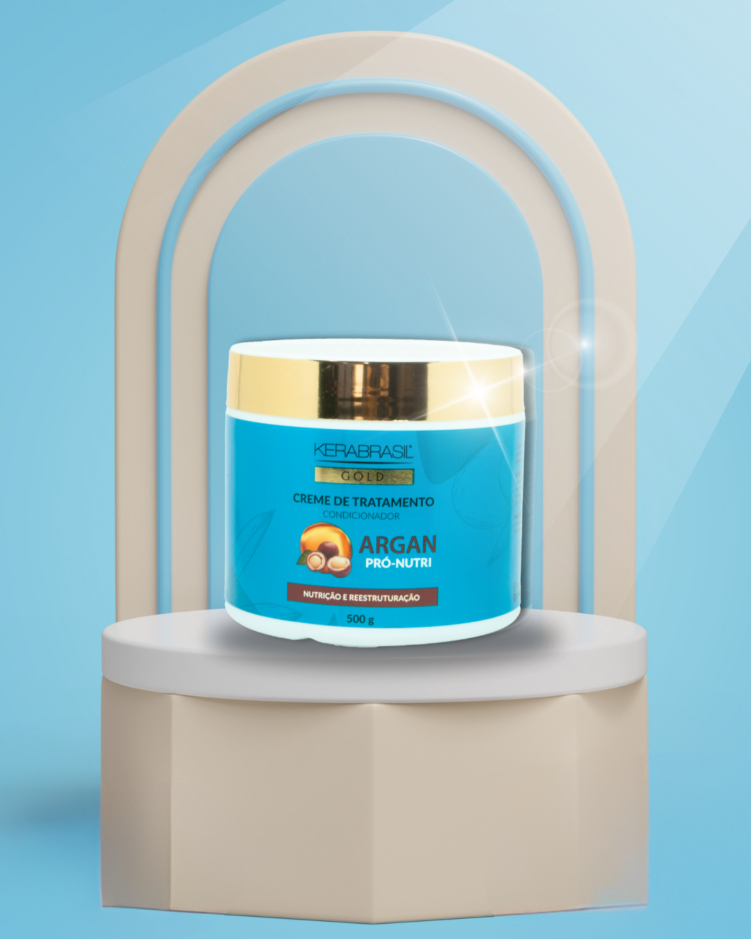 Creme de Tratamento Argan 500g