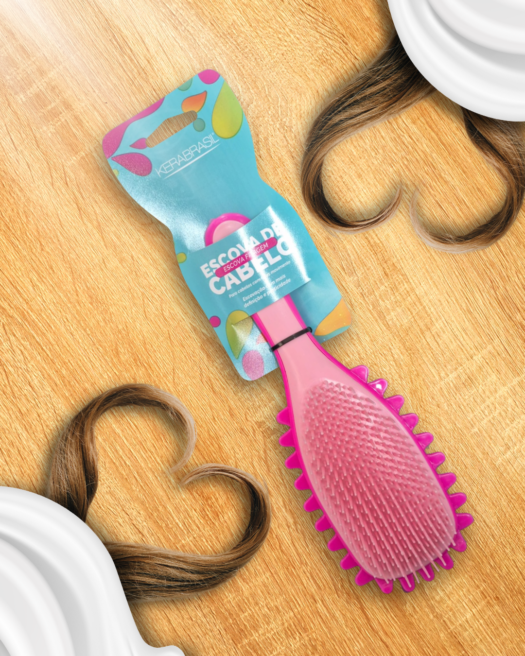 Escova de Cabelo Fitagem