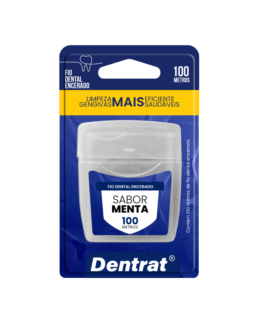 Fita Dental Encerado Menta 100m