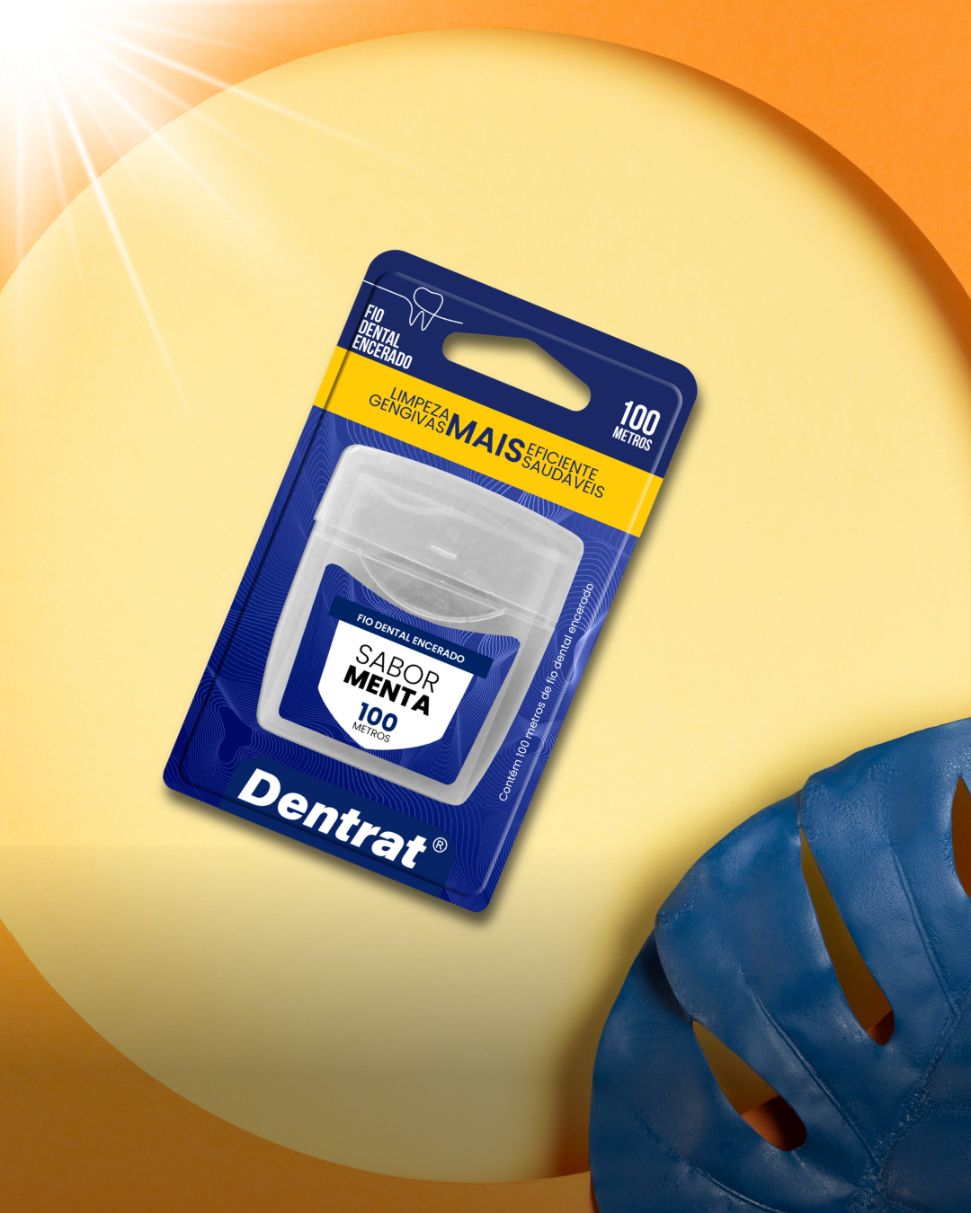 Fita Dental Encerado Menta 100m