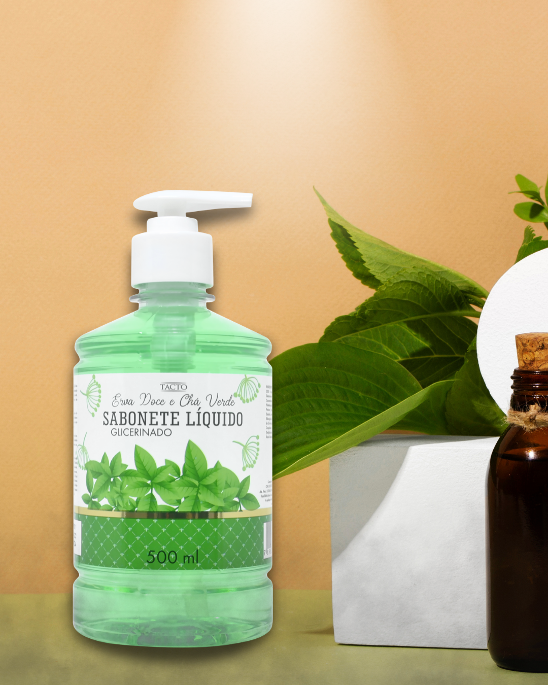 Sabonete Líquido Erva Doce e Chá Verde 500ml