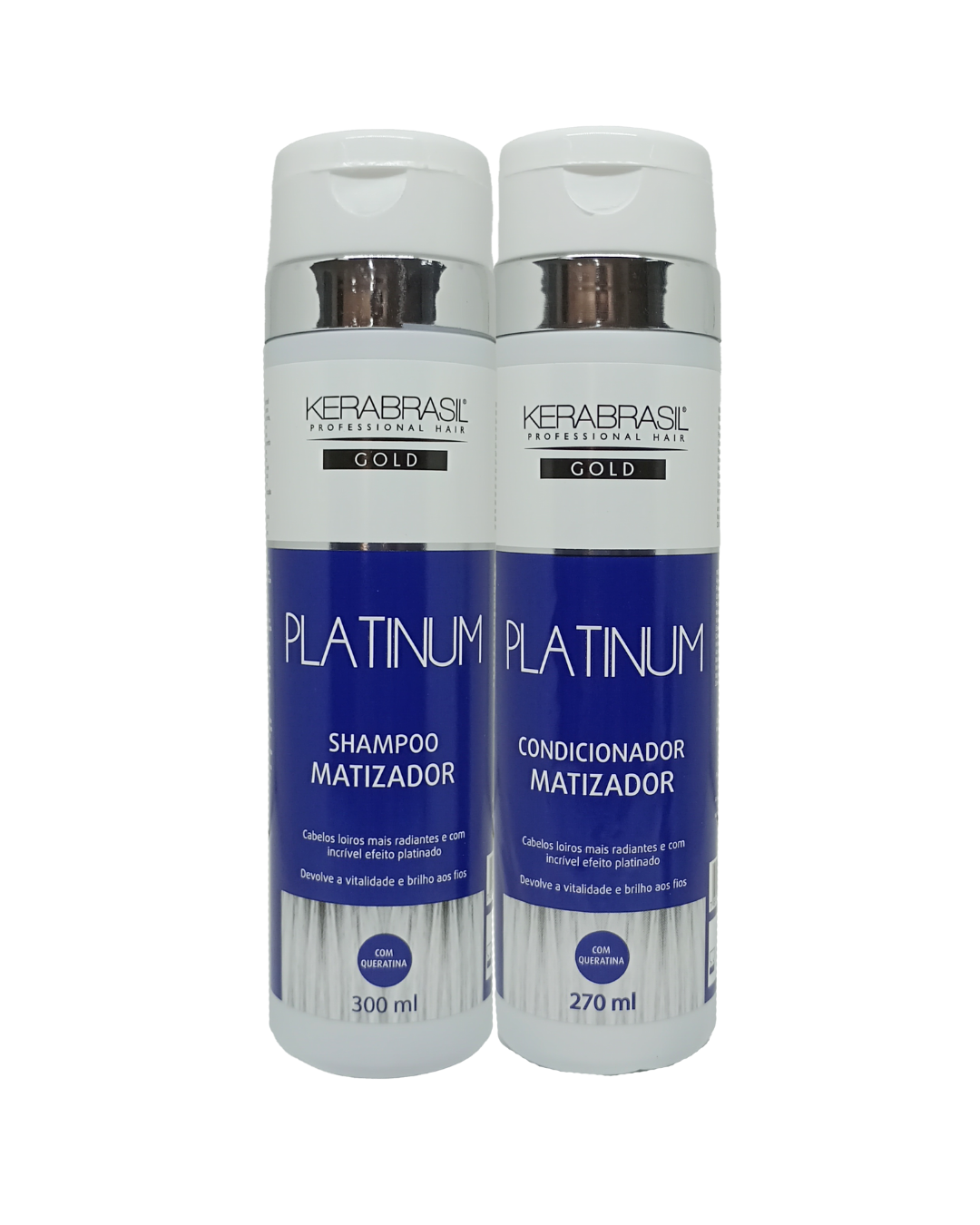 Kit Platinum Shampoo (300ml) e Condiciona...