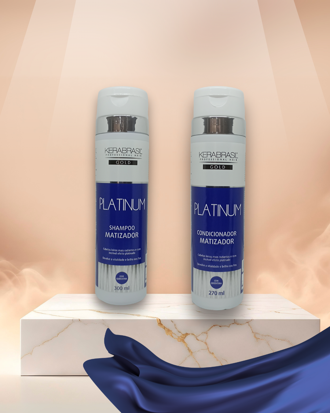 Kit Platinum Shampoo (300ml) e Condiciona...