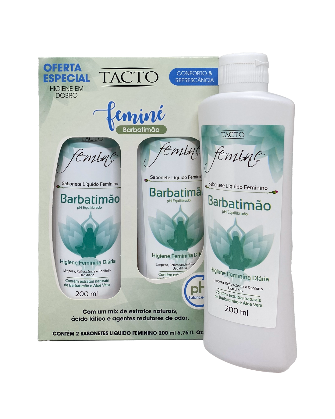 Sabonete Íntimo Feminé Barbatimão 200ml