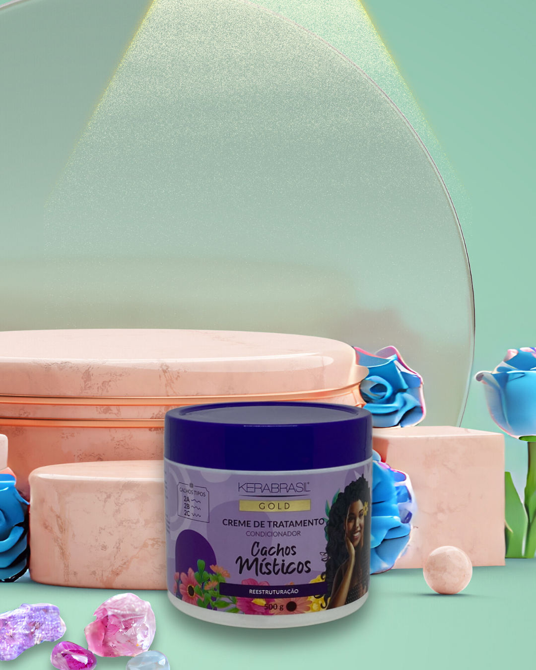 Ceme de Tratamento Cachos Místicos 500g