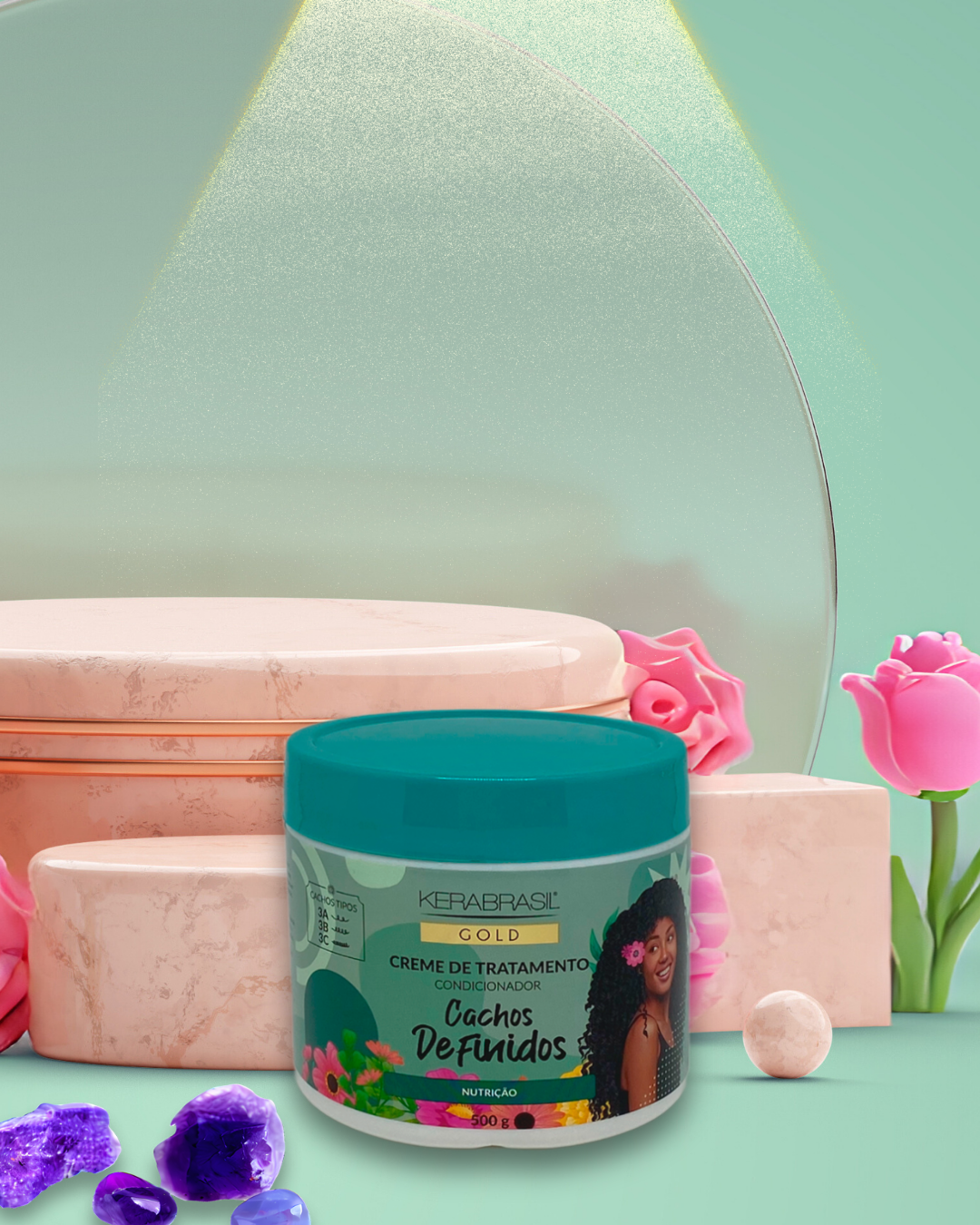 Creme de Tratamento Cachos Definidos 500g