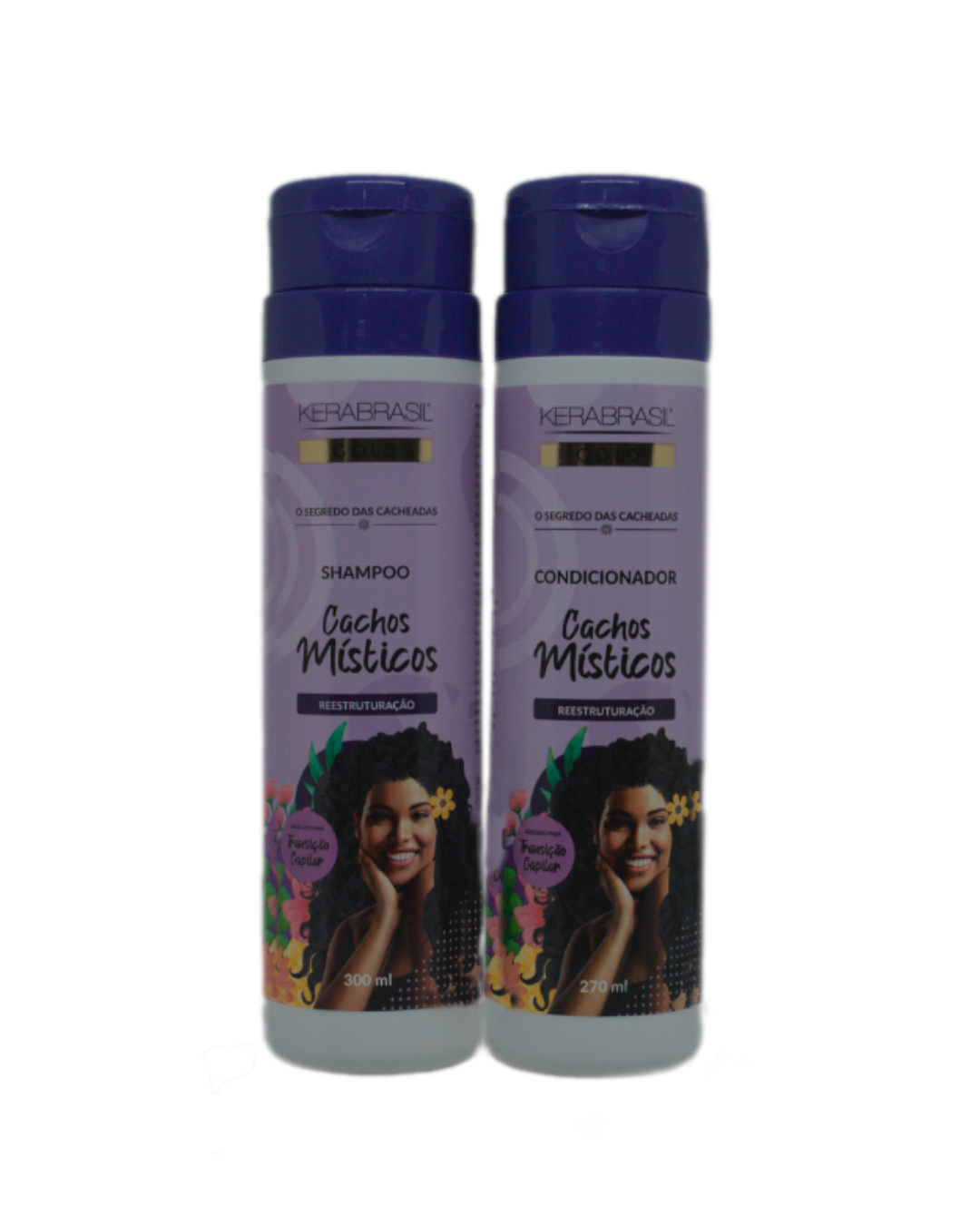 Kit Cachos Místicos Shampoo (300ml) e Con...