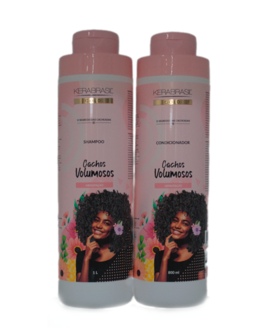 Kit Cachos Volumosos Shampoo (1L) e Condi...