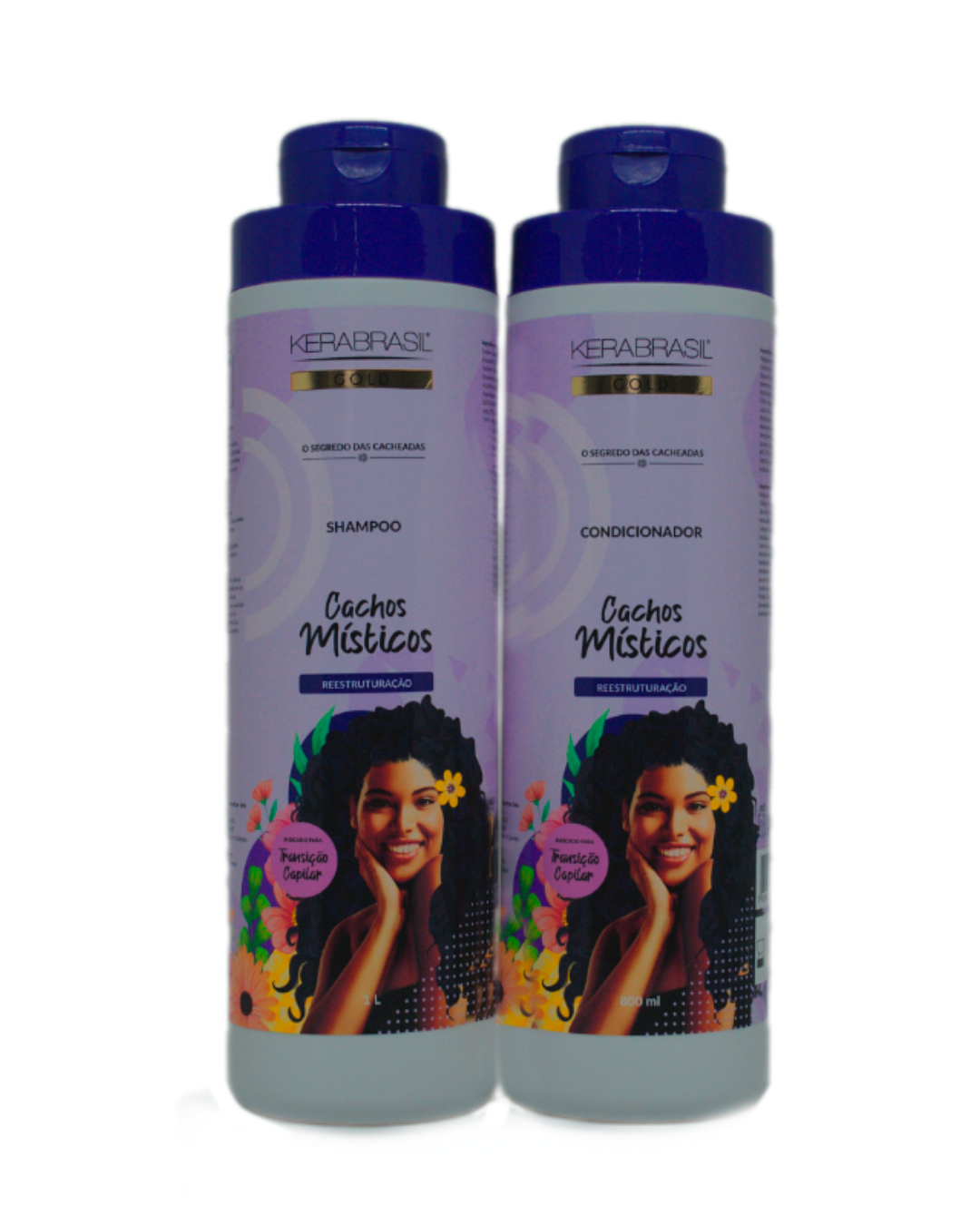 Kit Cachos Místicos Shampoo (1L) e Condic...