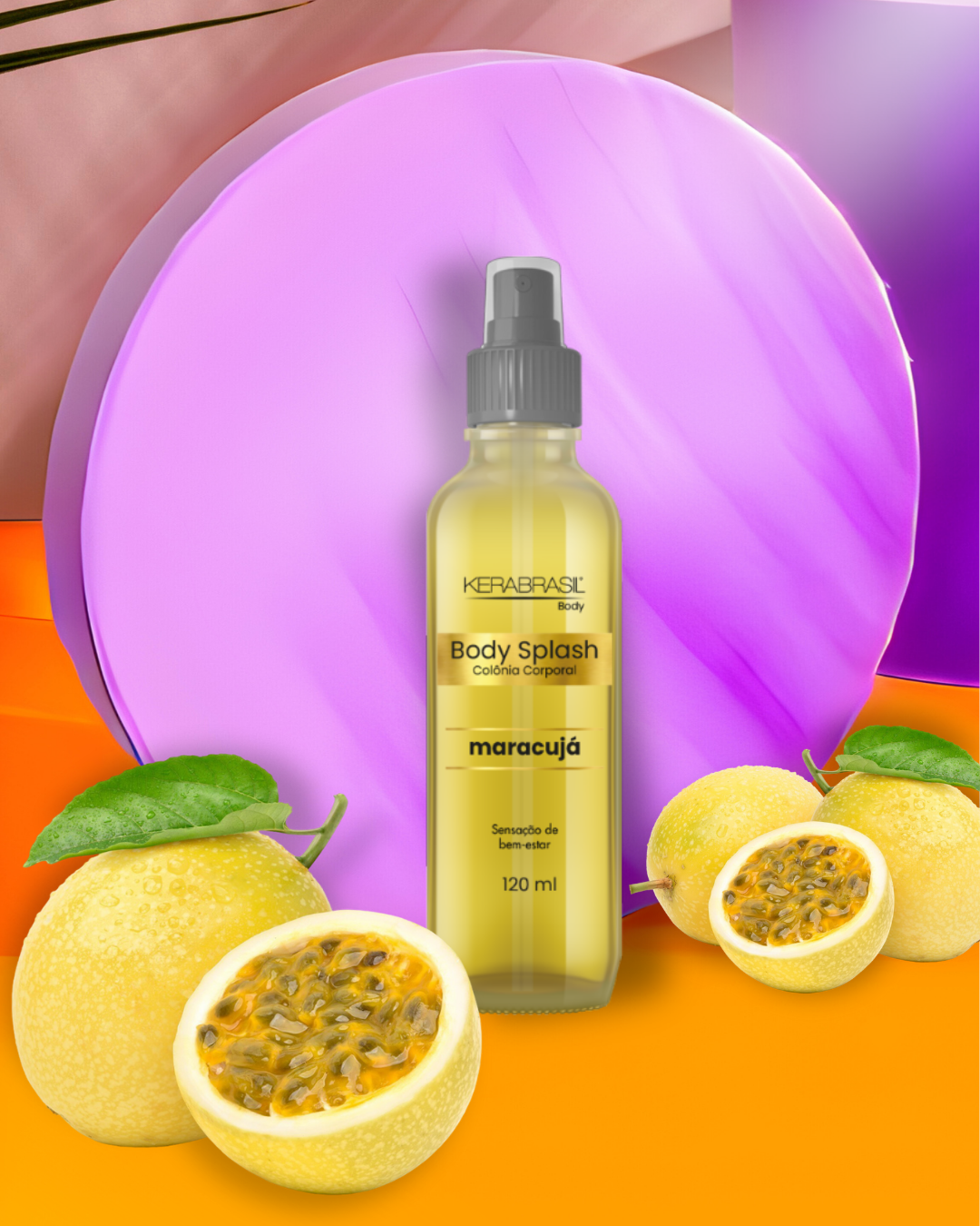 Body Splash Maracujá 120ml