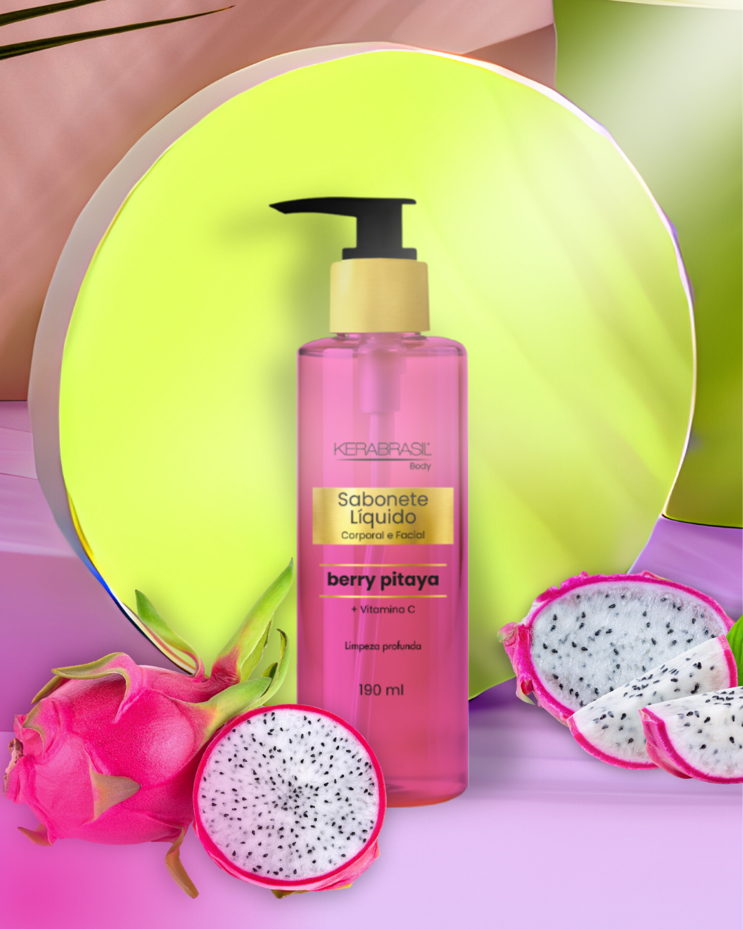 Sabonete Líquido Berry Pitaya 190ml