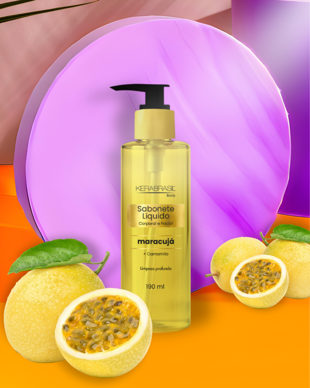 Sabonete Líquido Maracujá 190ml