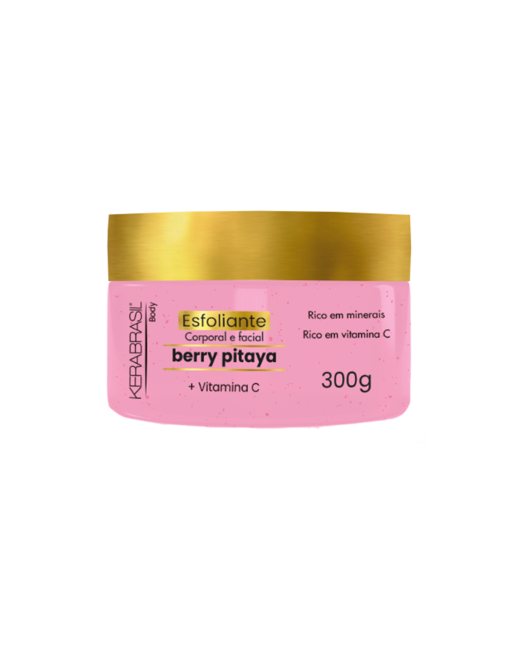 Esfoliante Corporal e Facial Berry Pitaya...