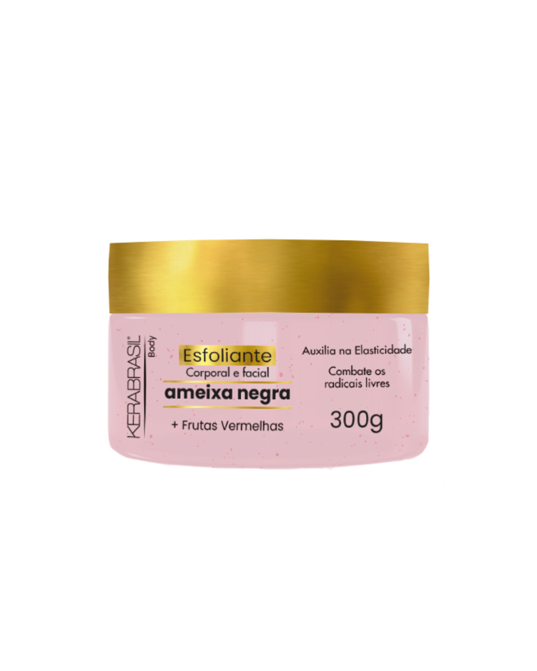 Esfoliante Corporal e Facial Ameixa Negra...