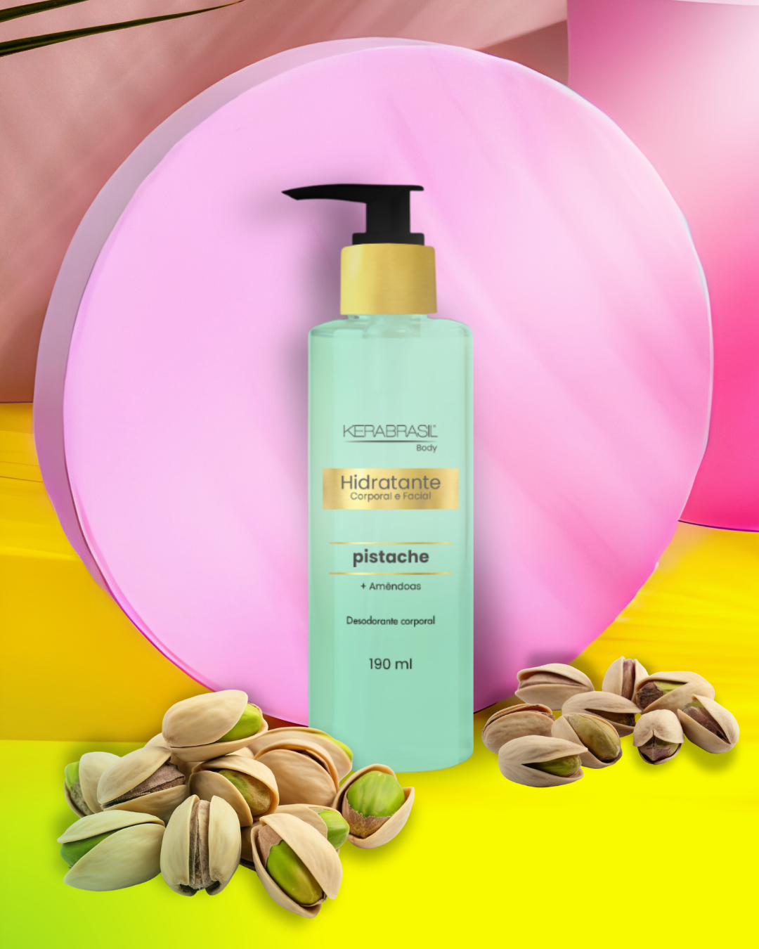 Hidratante Corporal e Facial Pistache 190ml