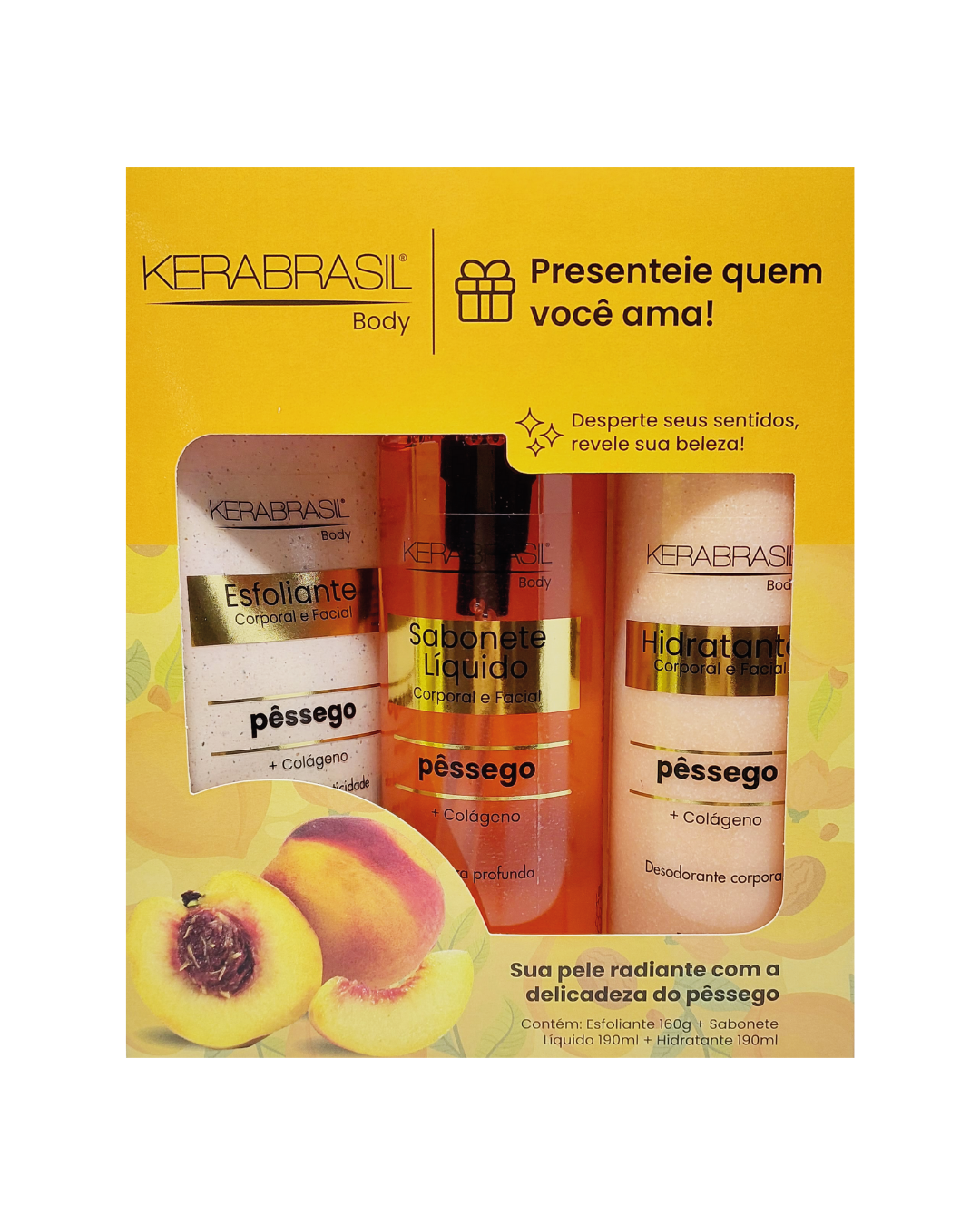 Kit Presente Pêssego