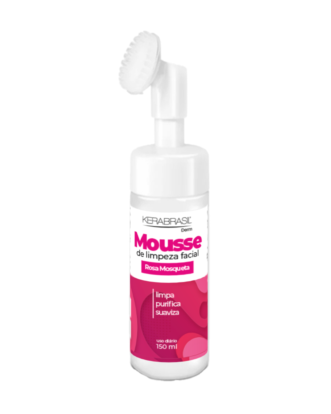 Mousse de Limpeza Facial Rosa Mosqueta