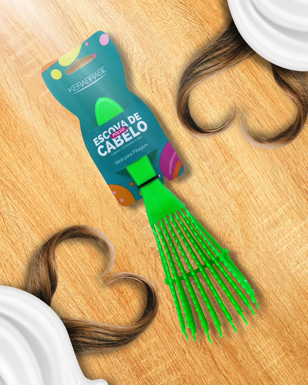 Escova de Cabelo Polvo