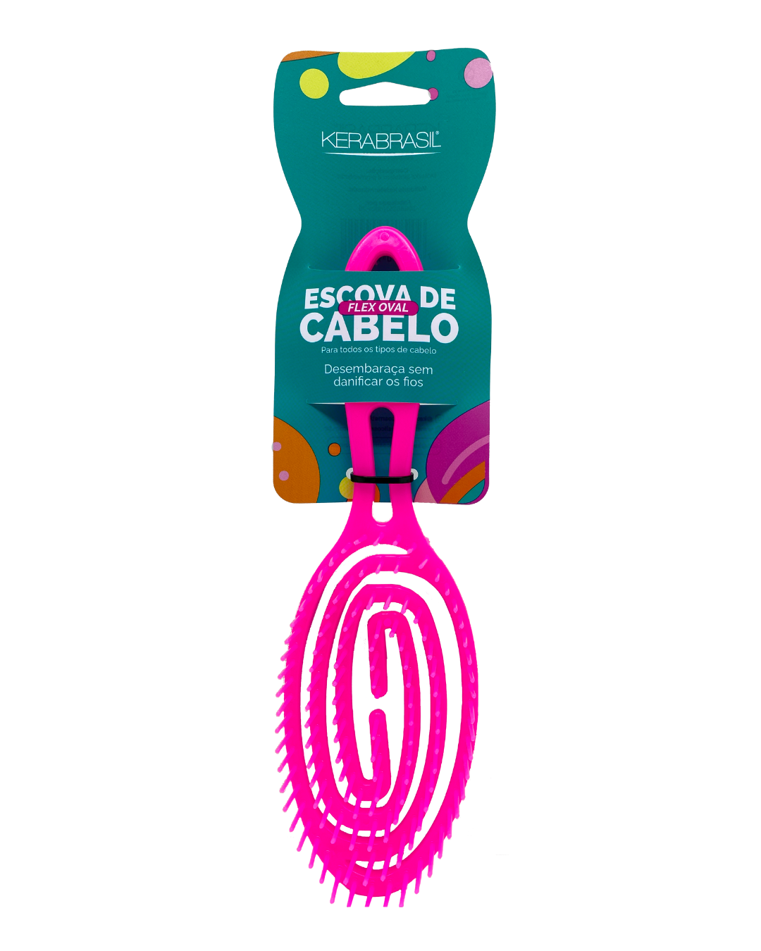 Escova de Cabelo Flex Oval