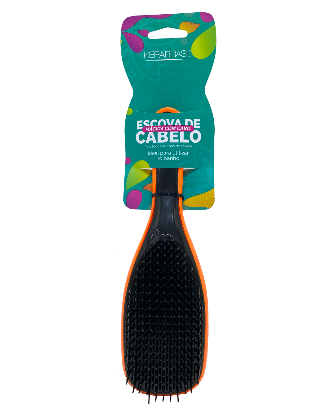 Escova de Cabelo Mágica com Cabo