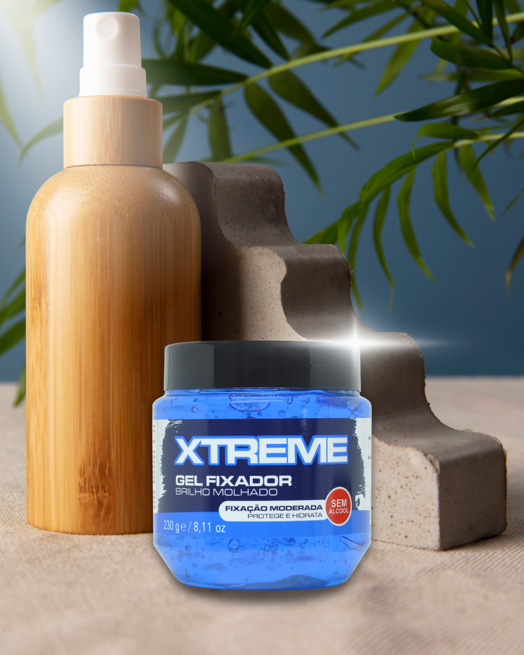 Gel Capilar Xtreme Azul 230g