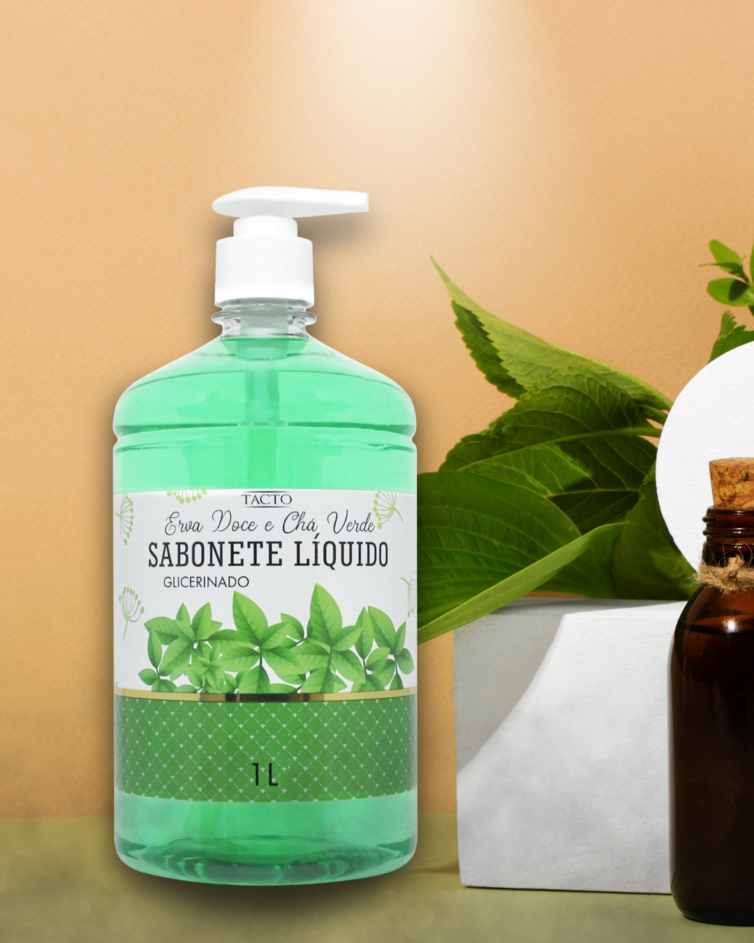 Sabonete Líquido Erva Doce e Chá Verde 1L