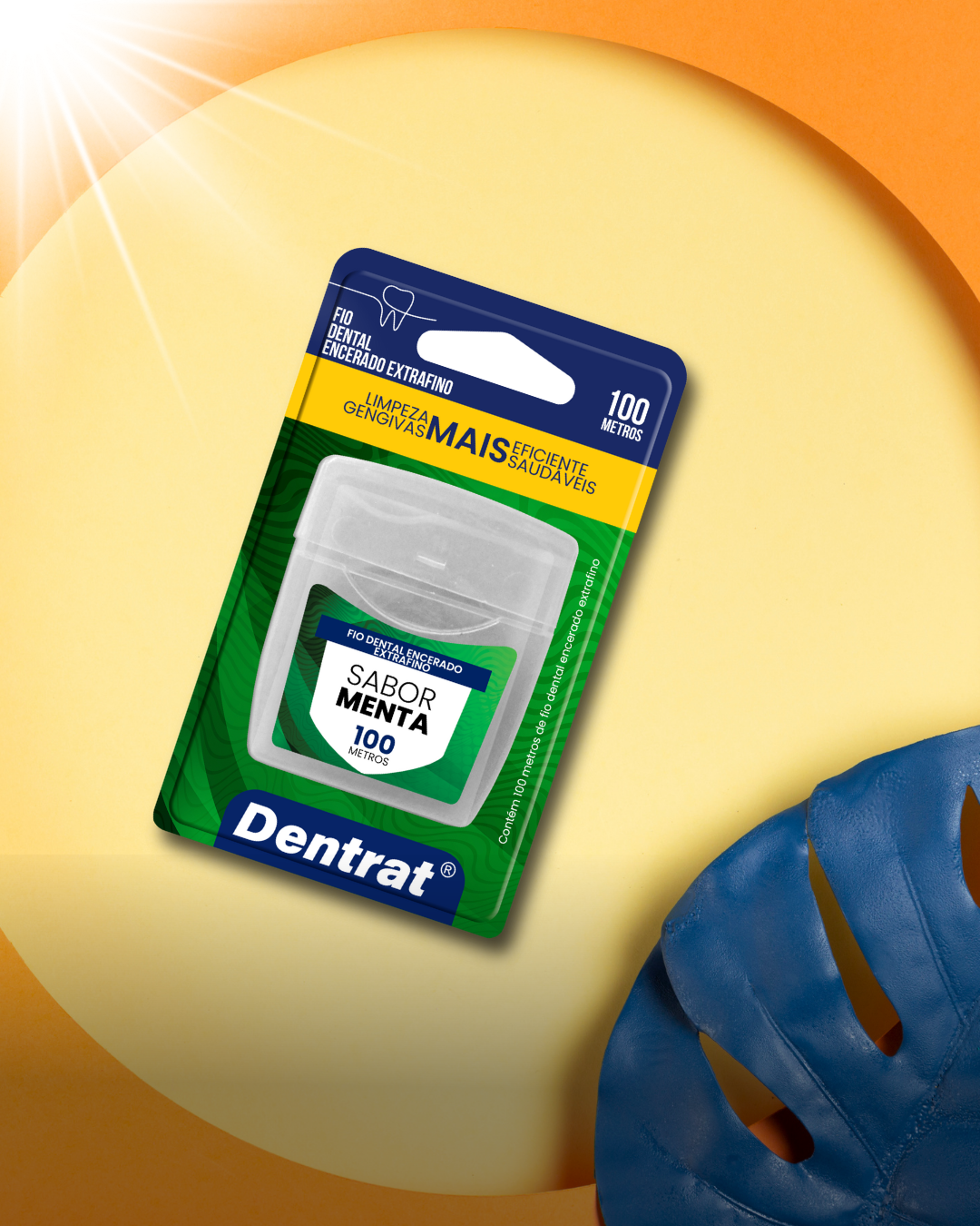 Fio Dental Menta Extra Fino 100m