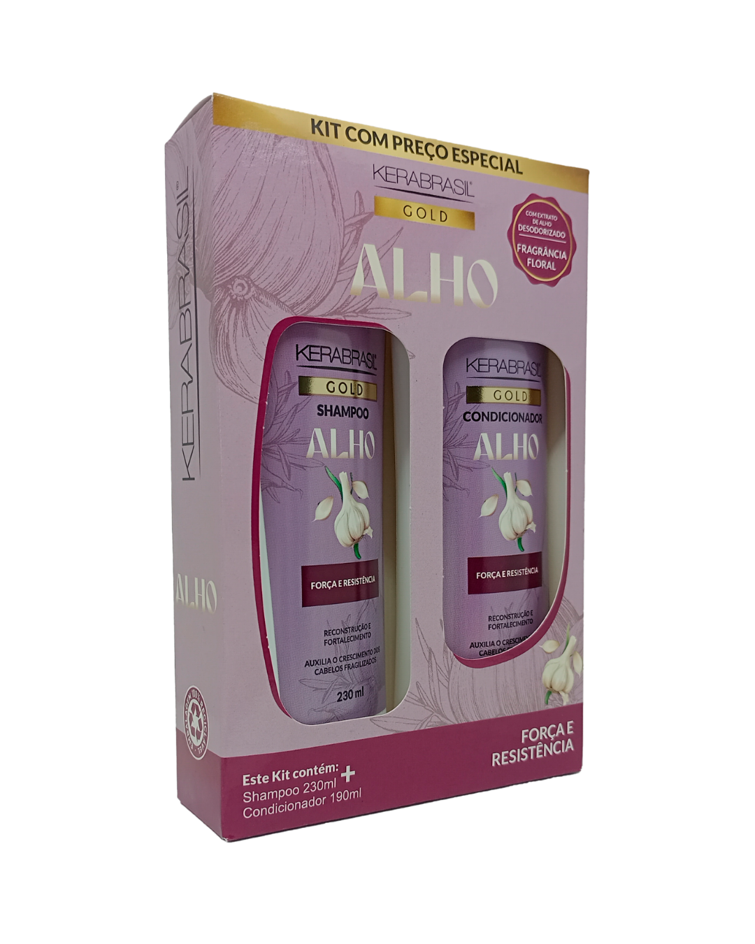 Kit Garlic Shampoo (230ml) e Condicionado...