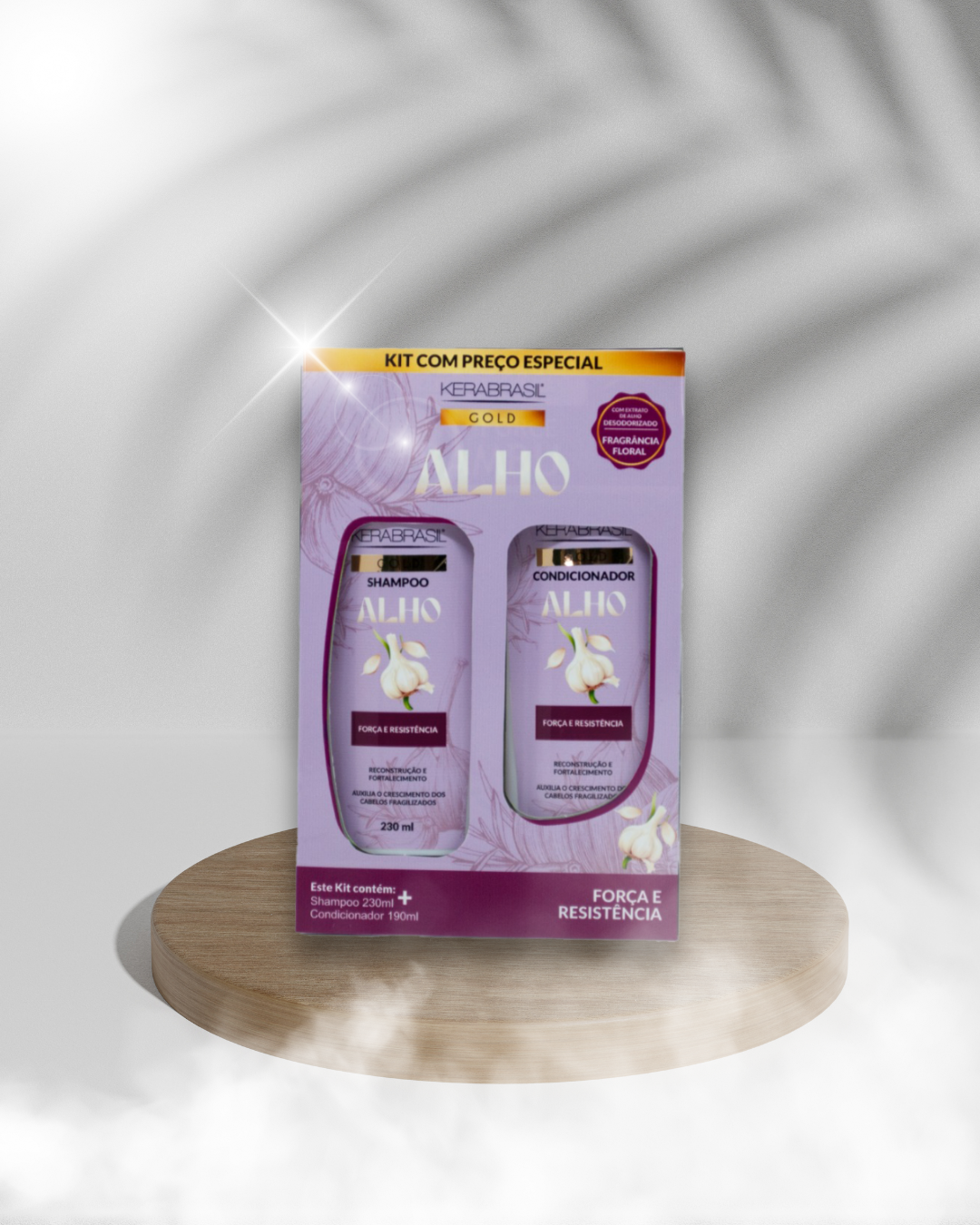 Kit Garlic Shampoo (230ml) e Condicionado...