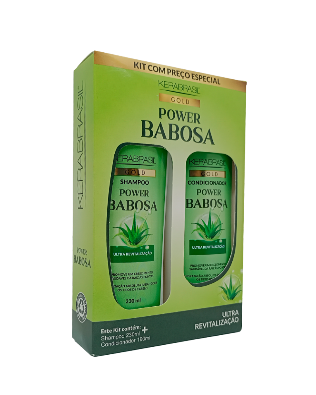 Kit Babosa Shampoo (230ml) e Condicionado...