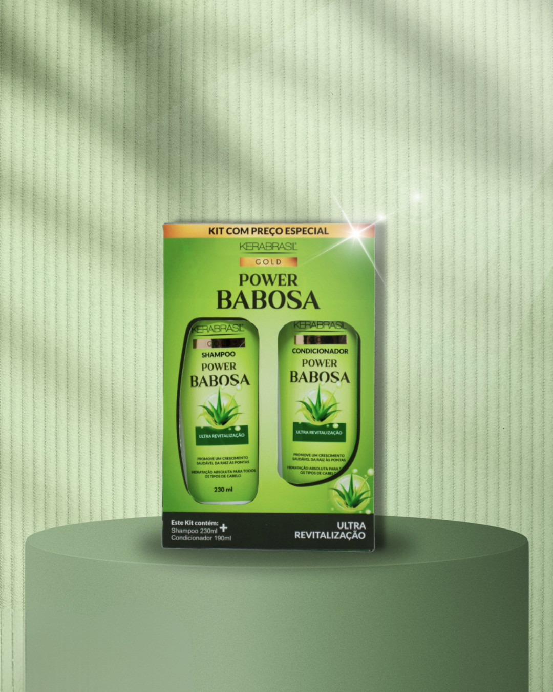 Kit Babosa Shampoo (230ml) e Condicionado...