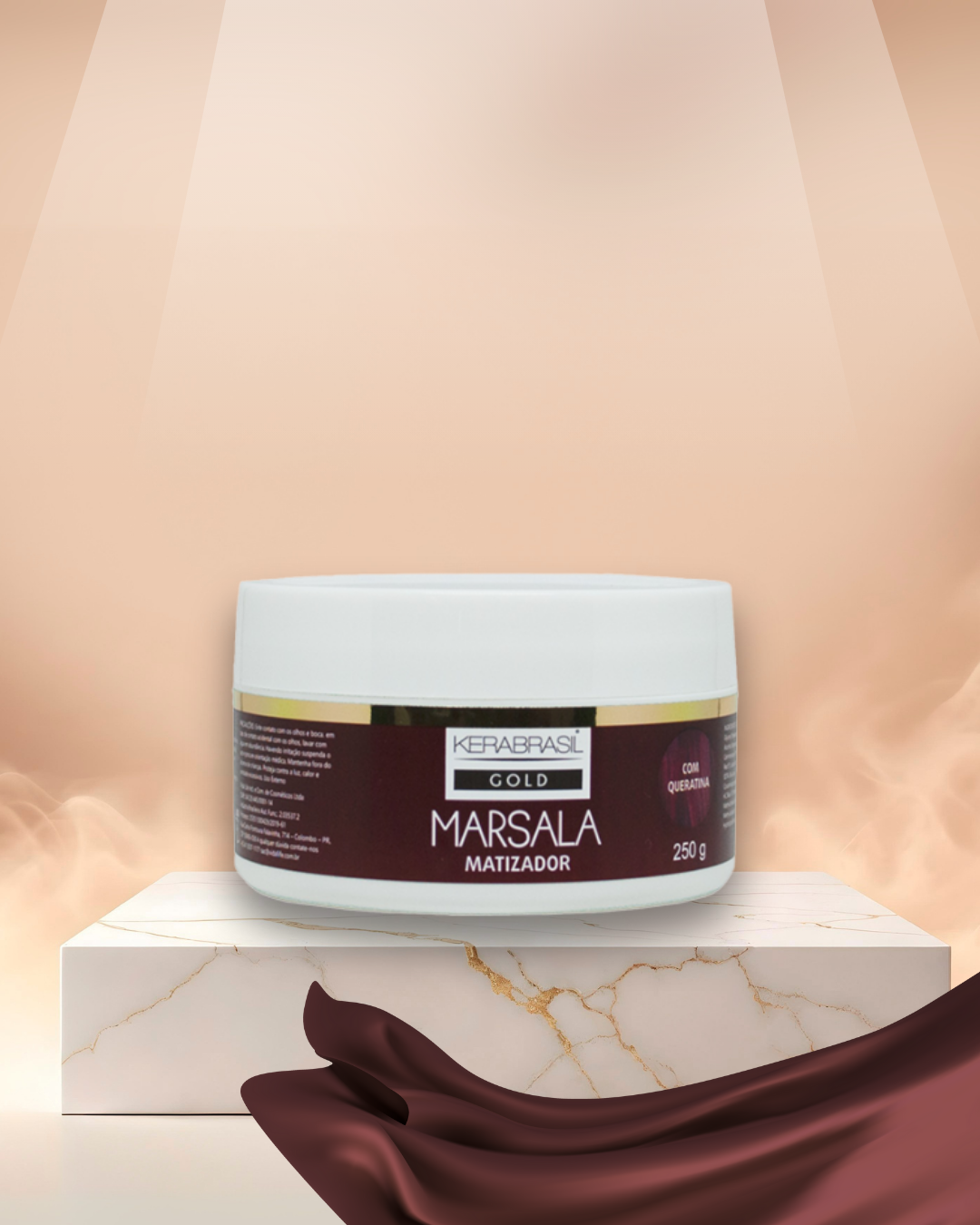 Máscara de Tratamento Matizador Marsala 250g