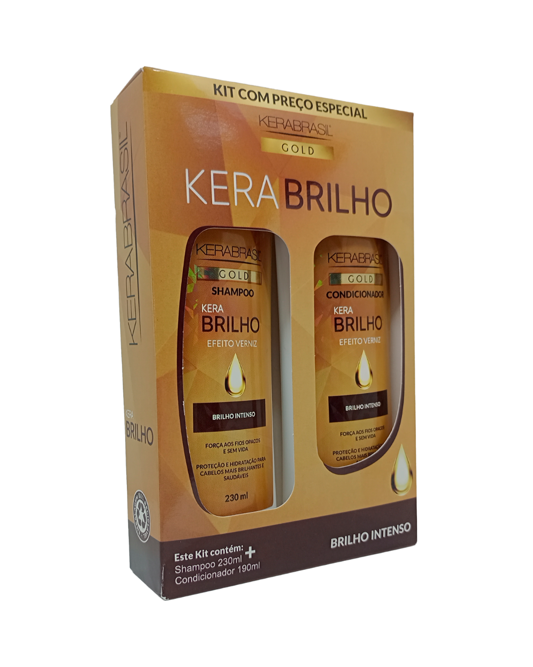 Kit Kera Brilho Shampoo (230ml) e Condici...