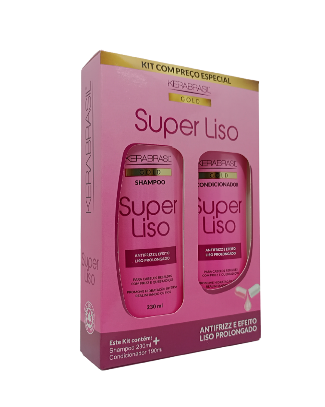 Kit Super Liso Shampoo (230ml) e Condicio...