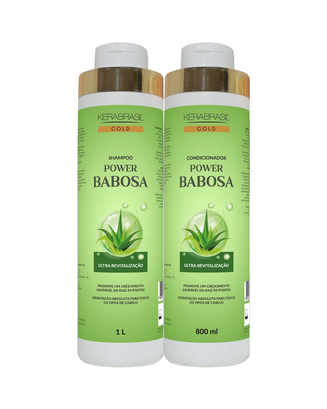 Kit Babosa Shampoo (1L) e Condicionador (...