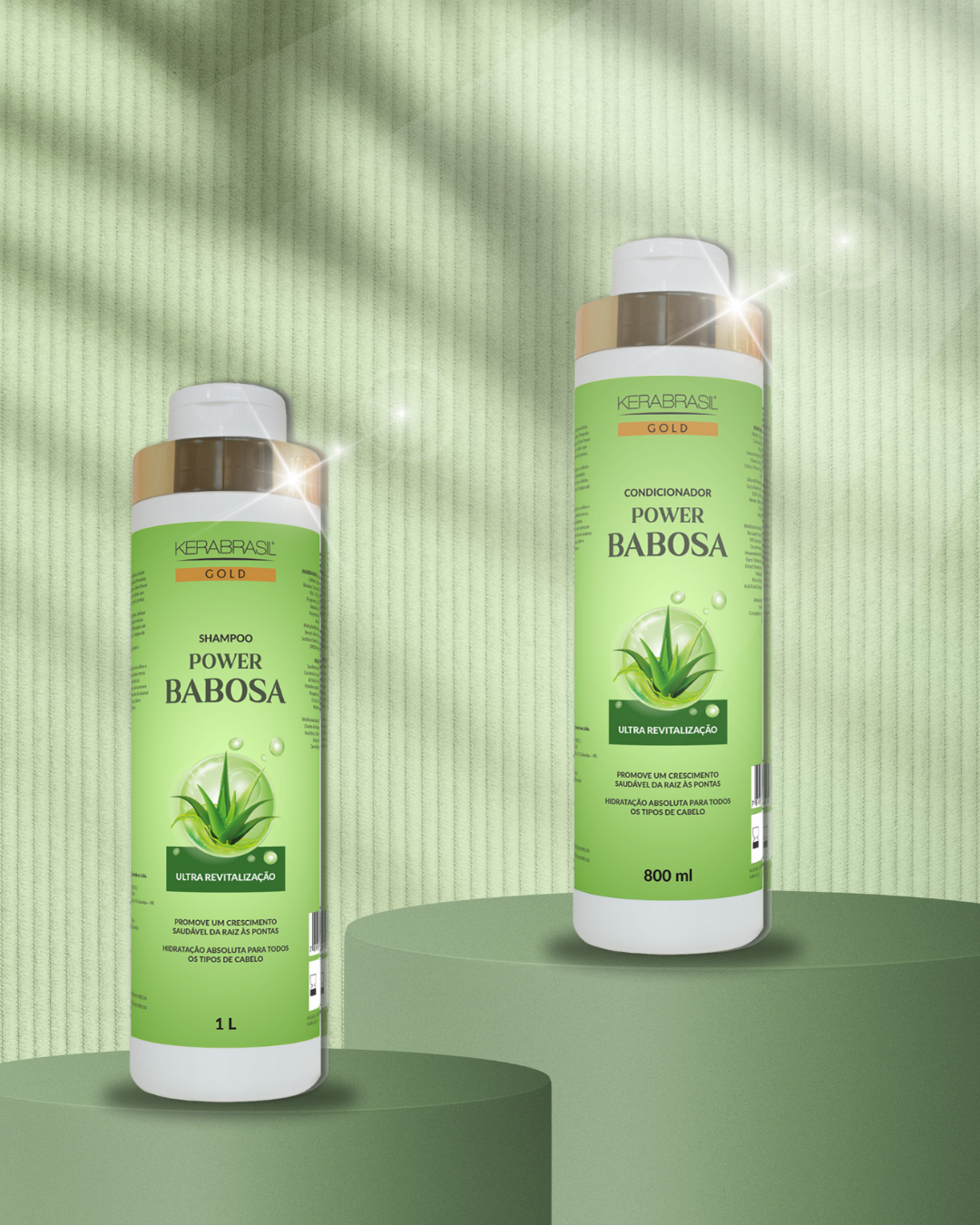 Kit Babosa Shampoo (1L) e Condicionador (...