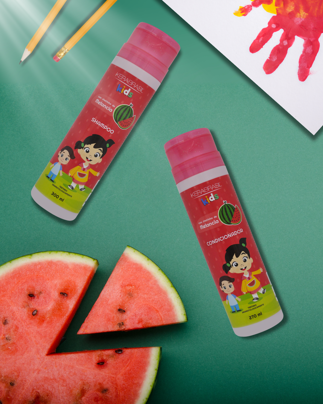 Kit Melancia Shampoo (300ml) e Condicion ...