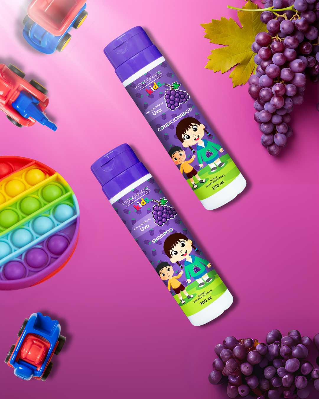 Kit Uva Shampoo (300ml) e Condicionador (...