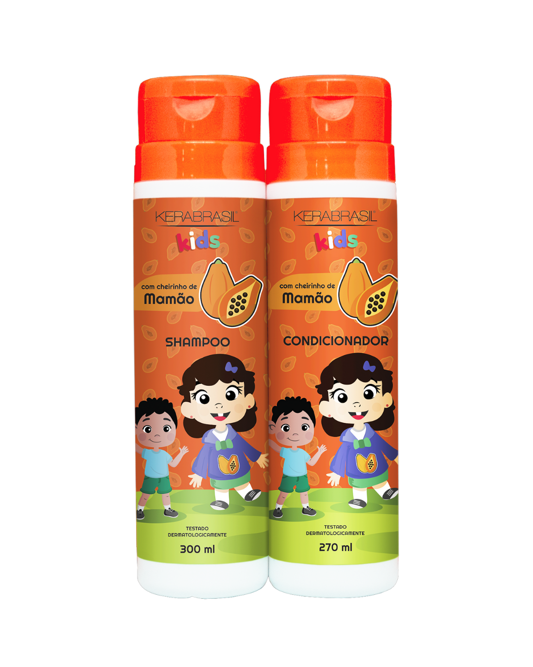 Kit Mamão Shampoo (300ml) e Condicionador...