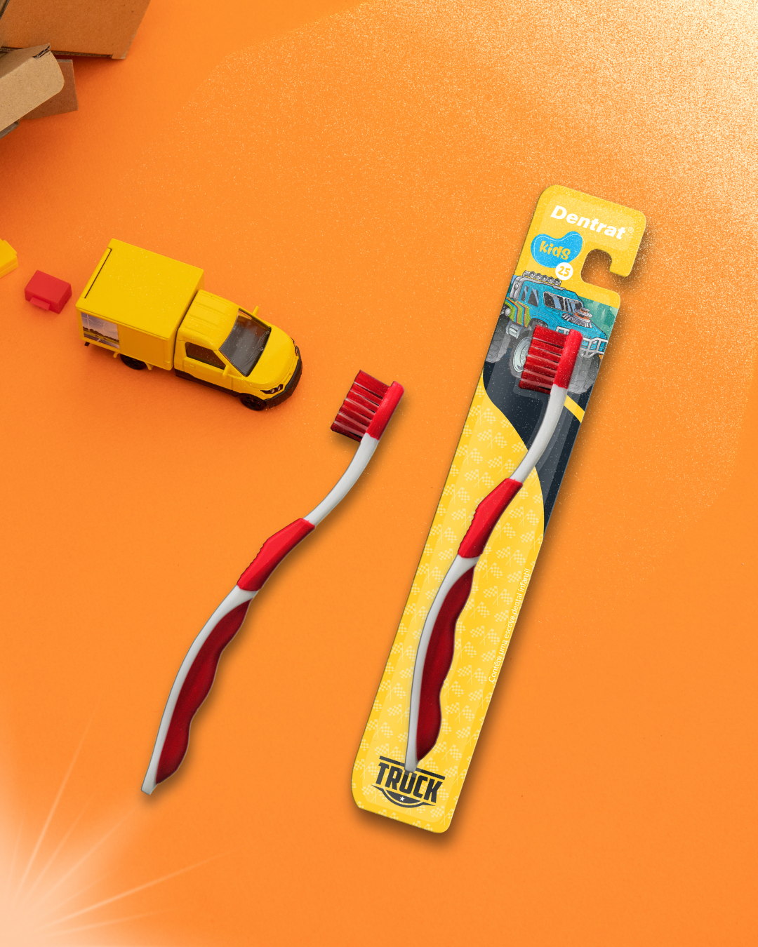 Escova Dental Infantil Truck