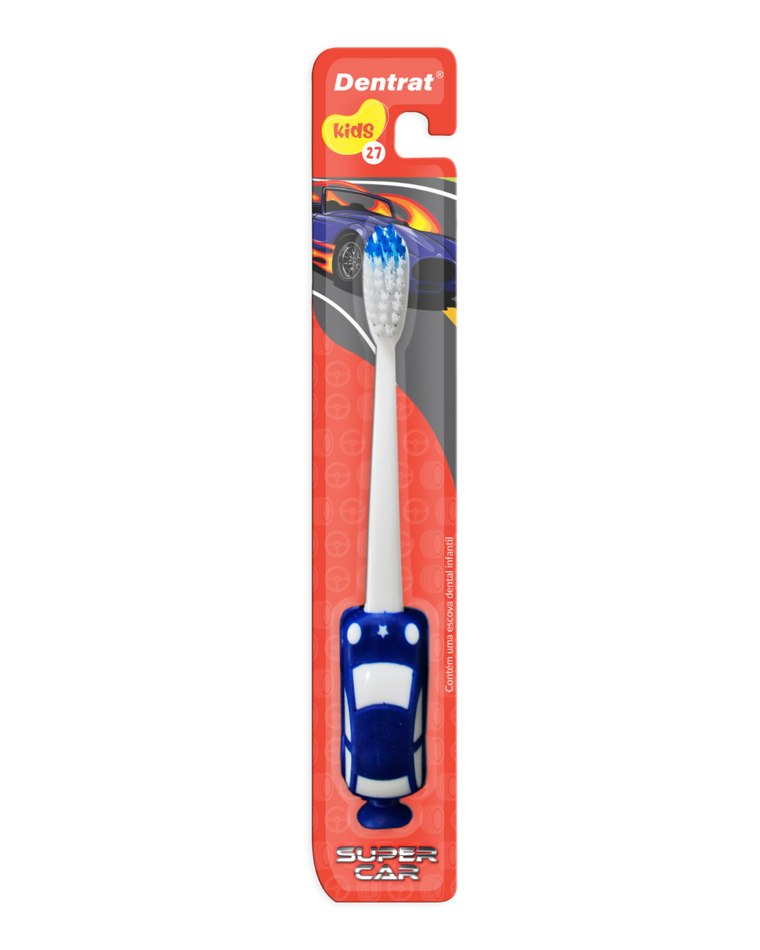 Escova Dental Infantil Super Car