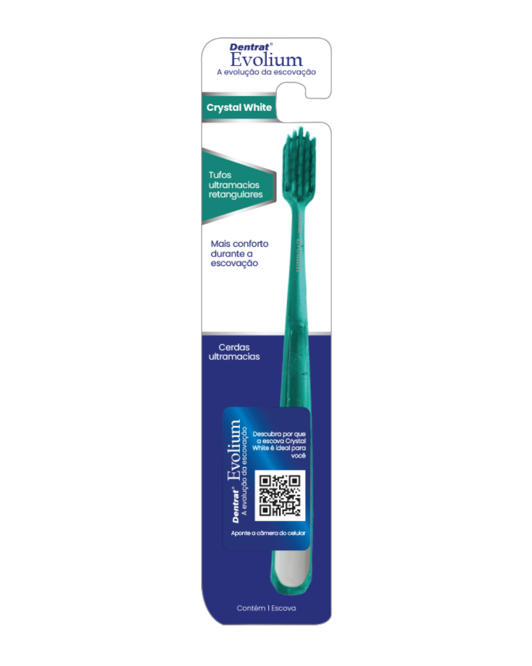 Escova Dental Crystal White