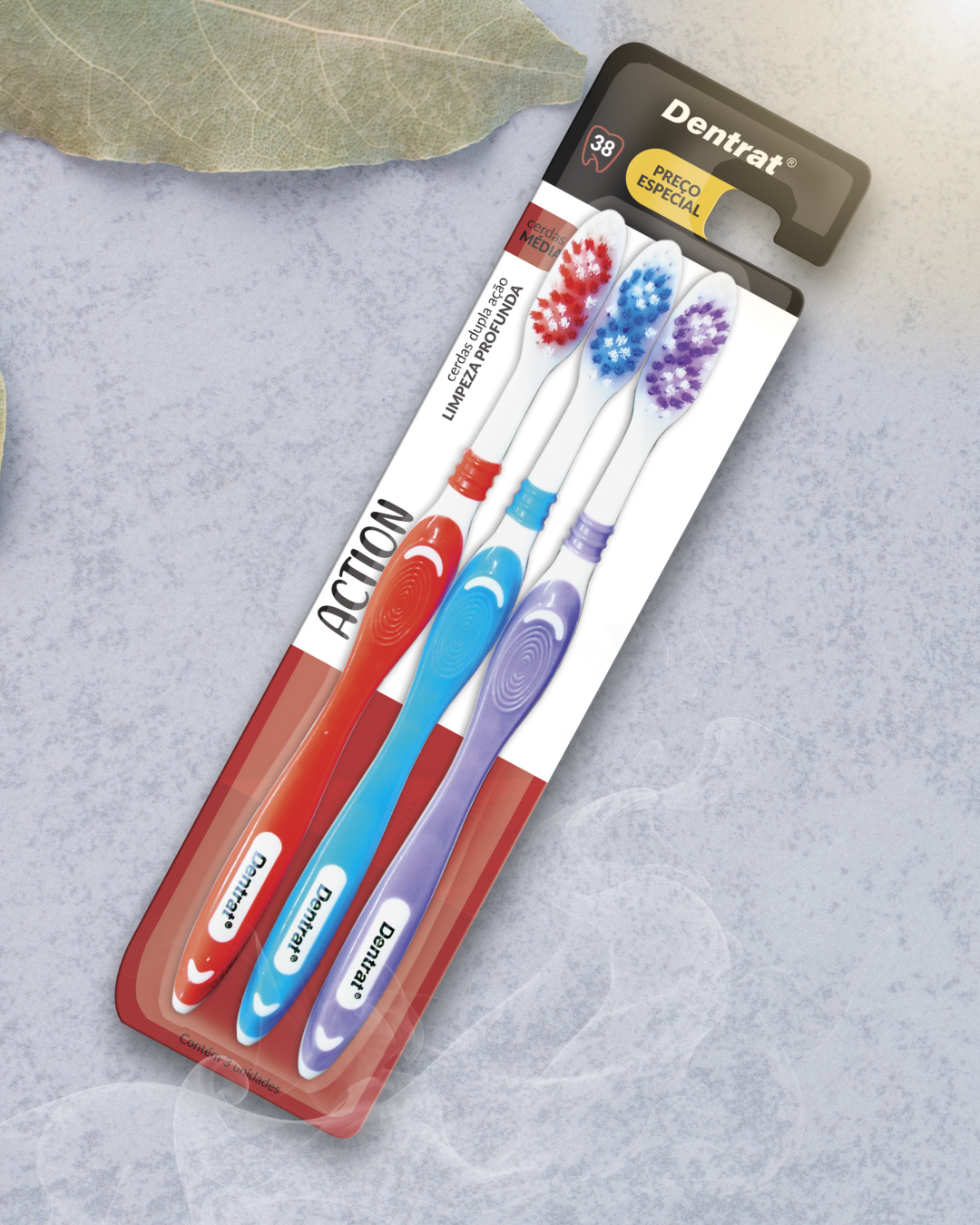 Kit Escova Action c/3