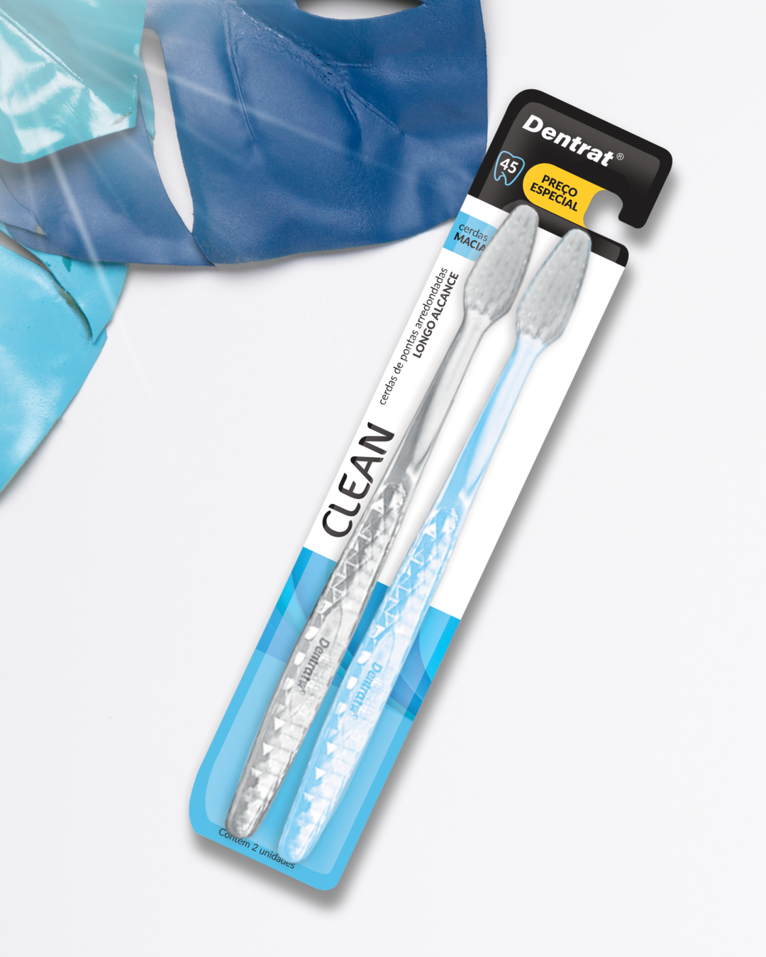 Kit Escova Clean c/2