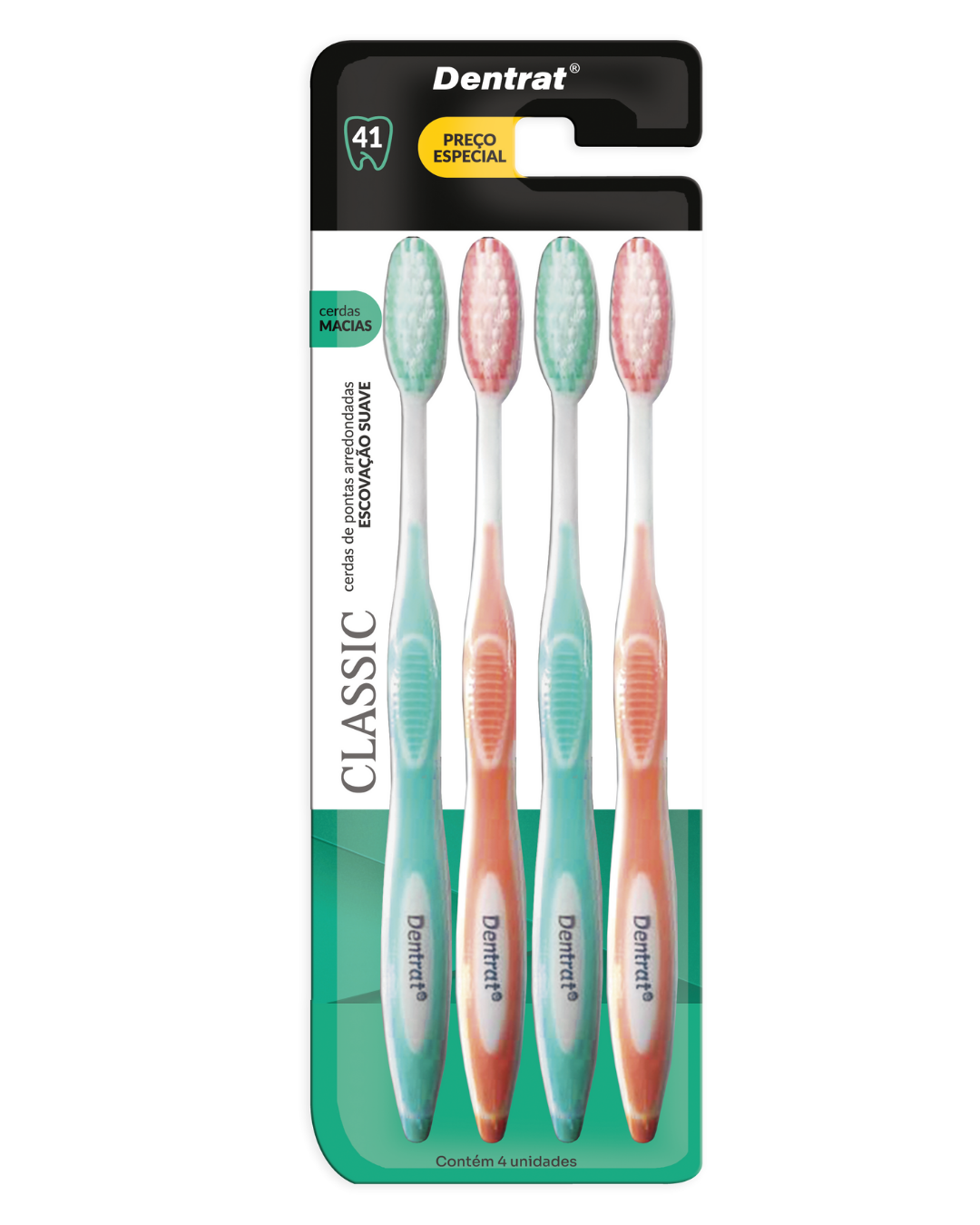 Kit Escova Classic c/4