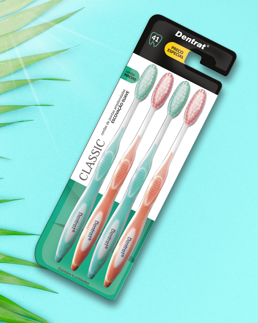 Kit Escova Classic c/4