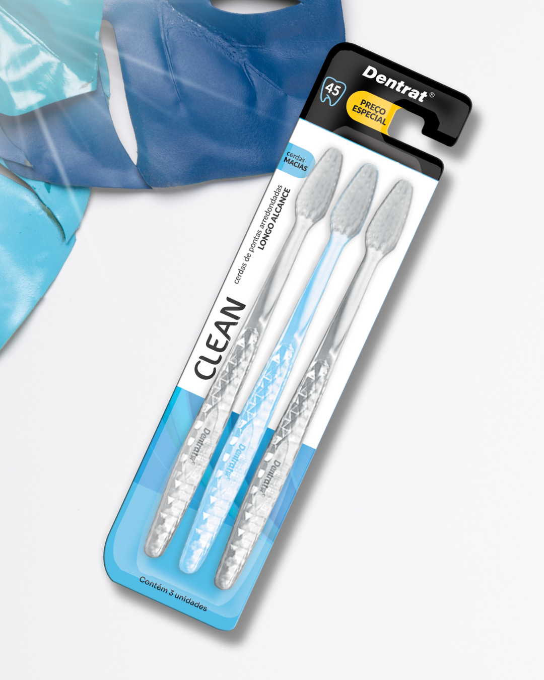 Kit Escova Clean c/3